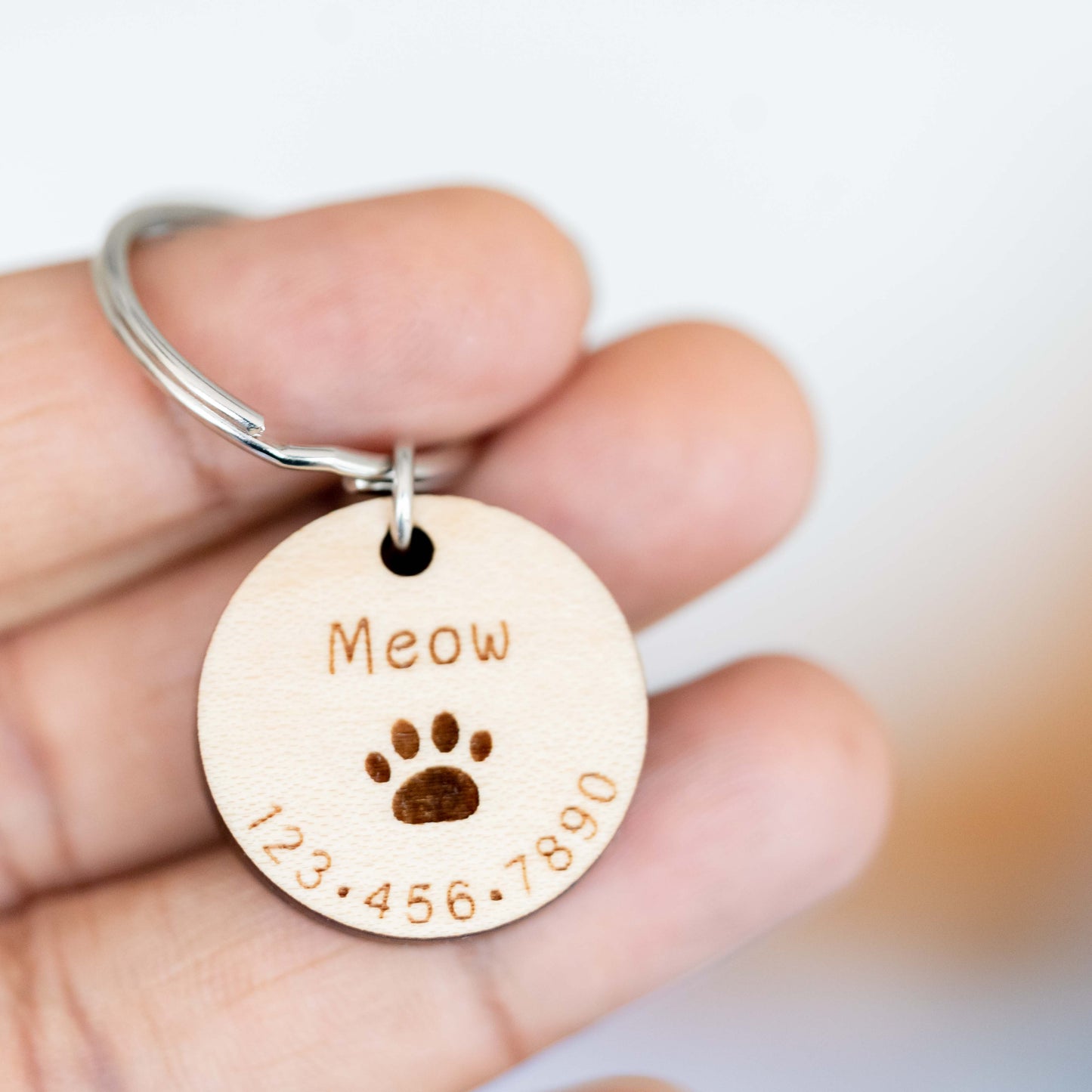 Personalized Cat Dog ID Tags for Four Legged Child