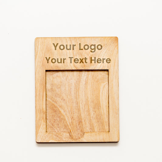 Personalized Sticky Note Pad Holder - Branded with your Logo and Text | Teacher Appreciation Gift